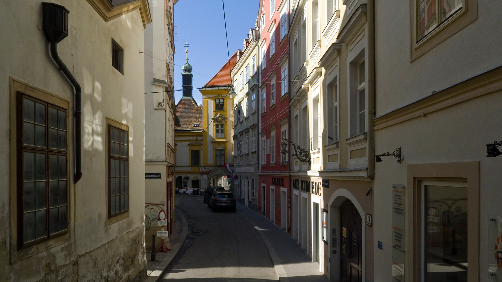 Schönlaterngasse mit Alter Schmiede